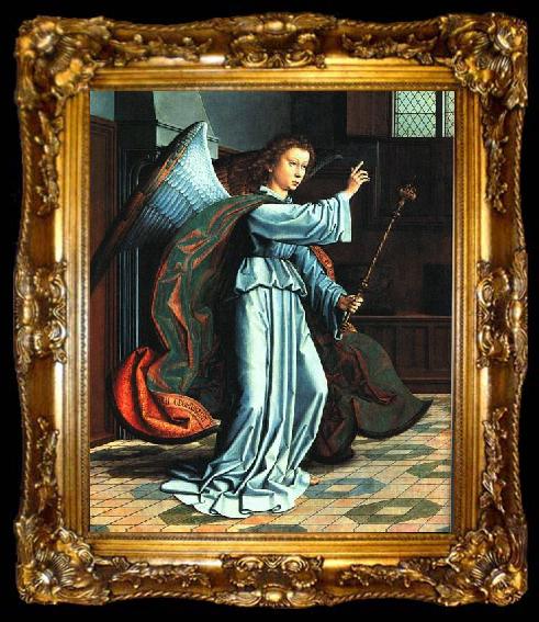 framed  DAVID, Gerard The Annunciation dg02, ta009-2